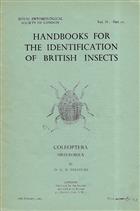 Coleoptera Histeroidea. Sphaeritidae and Histeridae (Handbooks for Identification of British Insects 4/10)