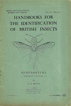 Hymenoptera (Symphyta). Sections (a, b, c) (Handbooks for the Identification of British Insects 6/2a-c)