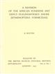 A Revision of the African Ponerine Ant Genus Psalidomyrmex Andre (Hymenoptera: Formicidae)