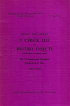 A Check List of British Insects Pt. 3: Coleoptera and Strepsiptera (Handbooks for the Identification of British Insects 11/3)