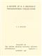 A Review of R.S. Bagnall's Thysanoptera Collections