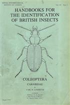 Coleoptera Carabidae (Handbooks for the Identification of British Insects 4/2)