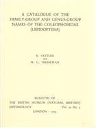 A Catalogue of the Family-Group Names of the Coleophoridae (Lepidoptera)