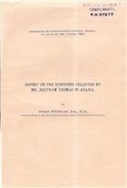 Report on the Scorpions collected by Mr. Bertram in Arabia