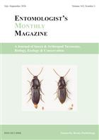 Entomologist's Monthly Magazine Vol. 162 Part 3 (2026)