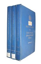 Serial Publications in the British Museum (Natural History) Library. Vols 1-3