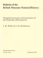 Nymphal Taxonomy and Systematics of the Psylloidea (Homoptera)