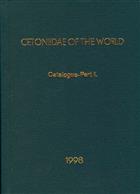 Cetoniidae of the World. Catalogue 1 (Coleoptera: Cetoniidae)