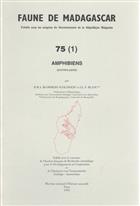 Amphibiens 1 (Faune de Madagascar 75(1))