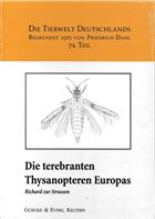 Die Terebranten Thysanopteren Europas (Tierwelt Deutschlands 74)