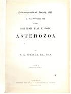 A Monograph of the British Palaeozoic Asterozoa. Part 1