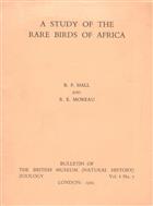 A Study of the Rare Birds of Africa