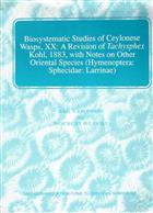 Biosystematic Studies of Ceylonese Wasps, XX: A Revision of Tachysphex Kohl, 1883, with notes on other oriental species (Hymenoptera: Sphecidae: Larrinae)