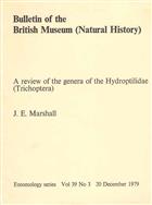A Review of the genera of the Hydroptilidae (Trichoptera)