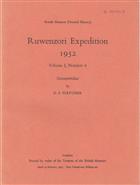 Ruwenzori Expedition 1952 Vol.1 (6) Geometridae