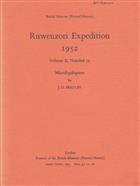 Ruwenzori Expedition 1952 Vol. II (12) Microlepidoptera