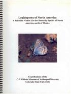 Lepidoptera of North America 4. Scientific Names List for Butterfly Species of North America north of Mexico