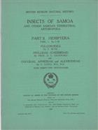 Insects of Samoa Pt II. Hemiptera: Fasc. 1. Fulgoroidea; Psyllidae (Chermidae); Coccidae, Aphididae and Aleyrodidae